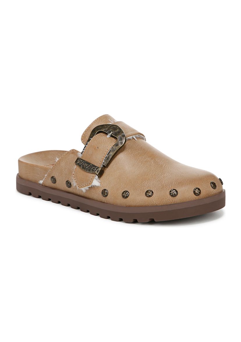 Skylar Buckle Mules