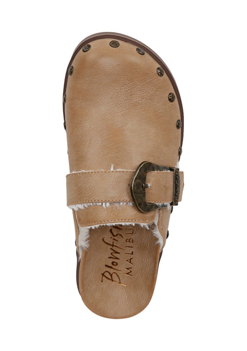 Skylar Buckle Mules