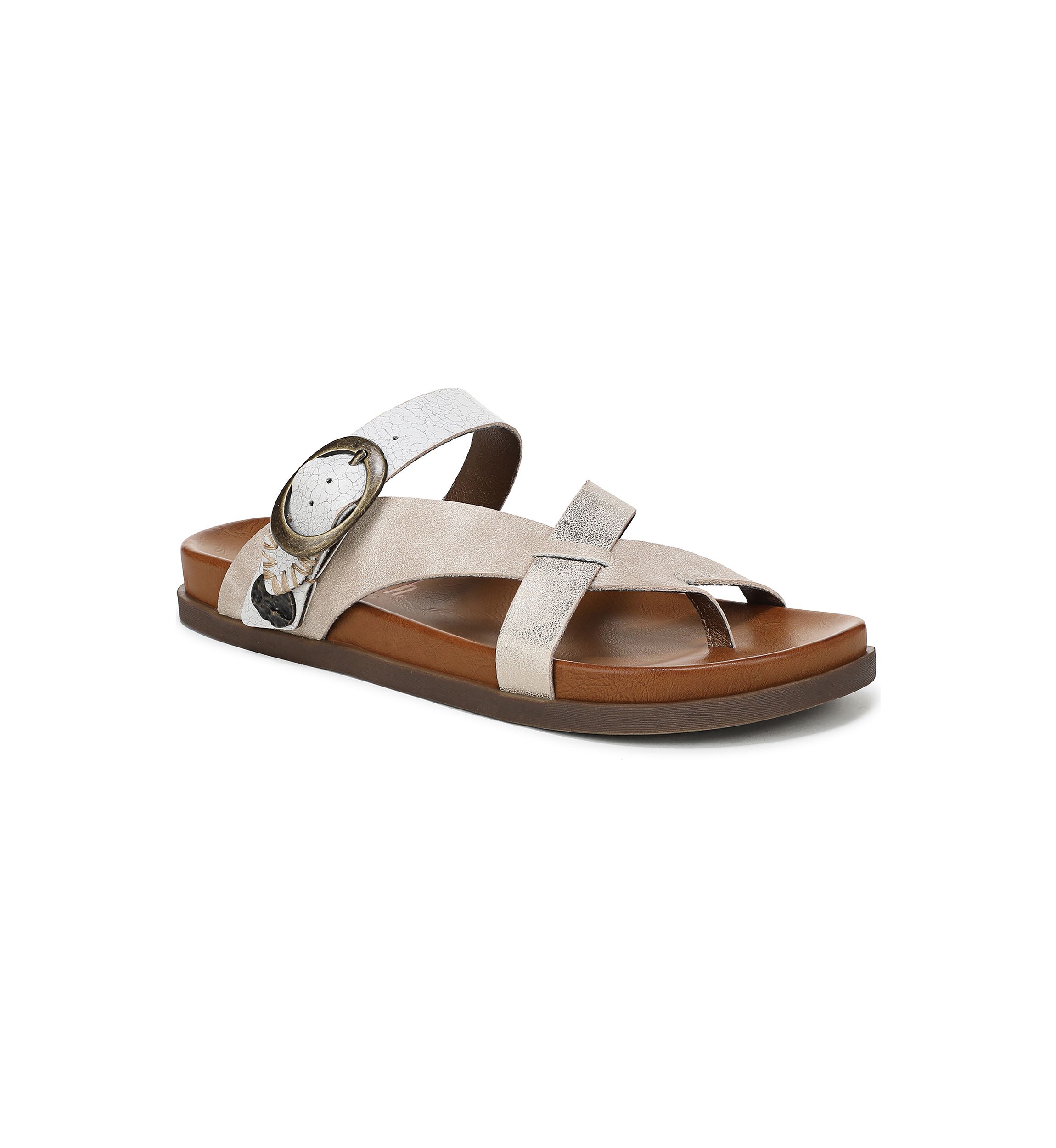 Lilac Buckle Sandals