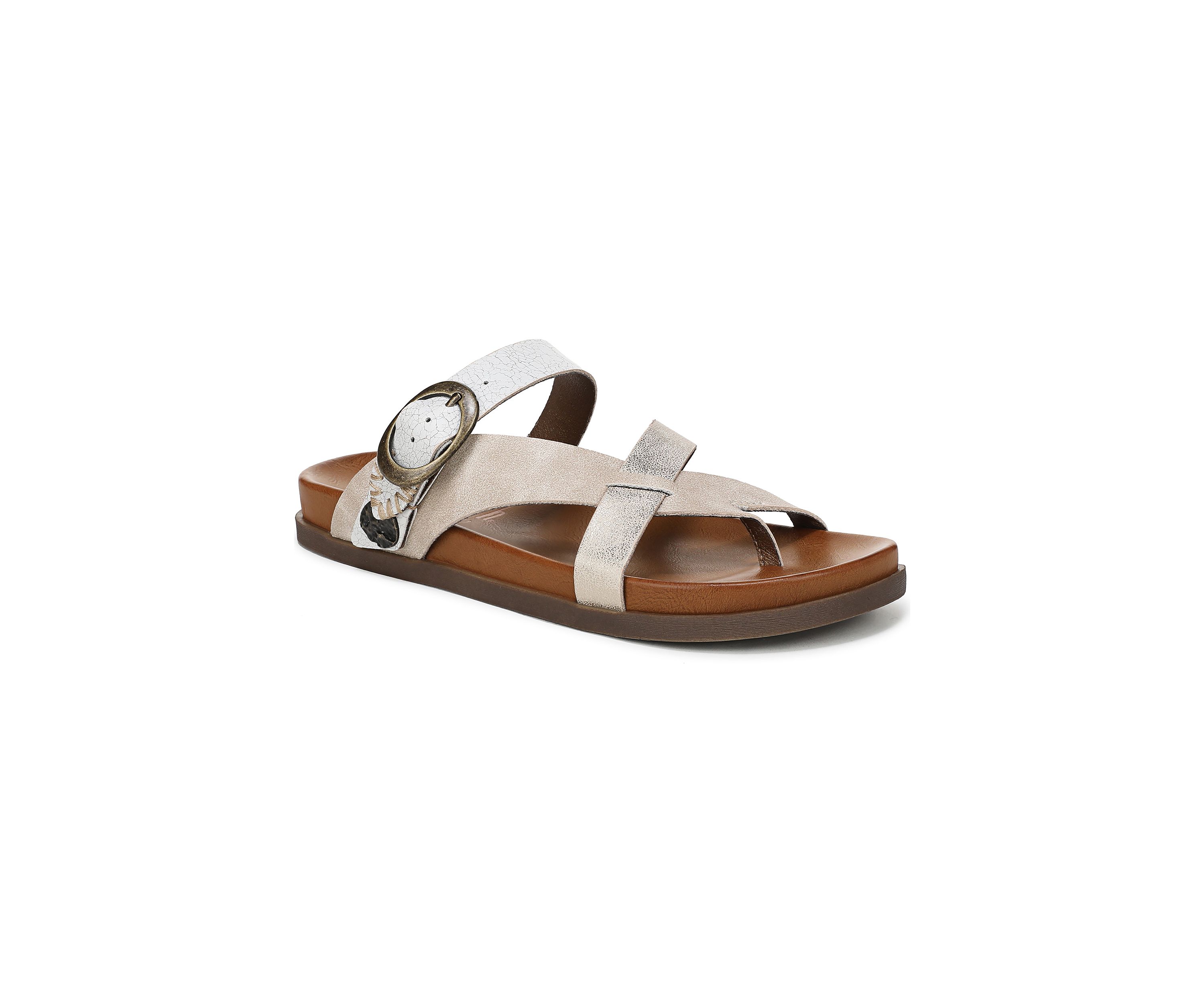 Lilac Buckle Sandals