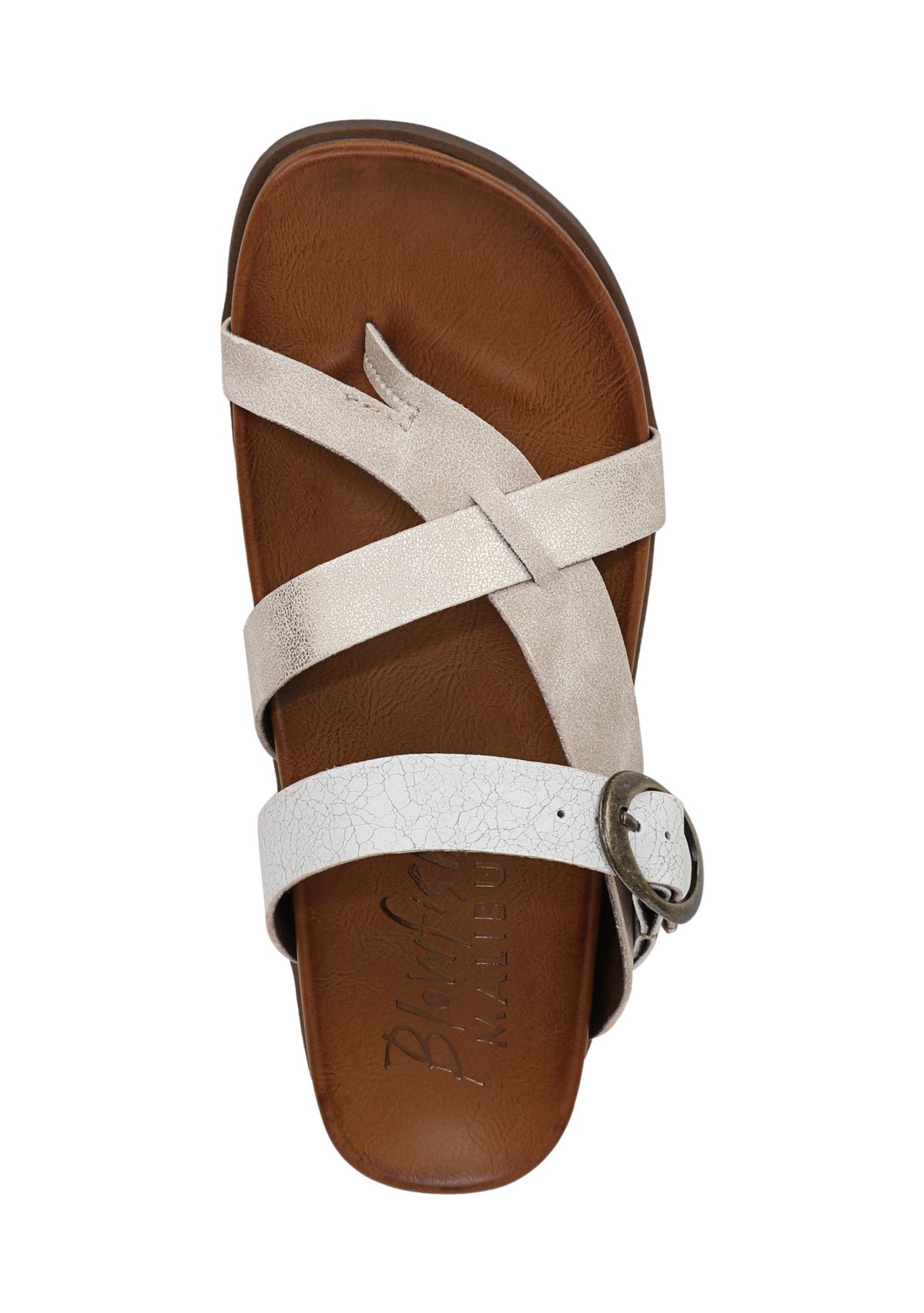 Lilac Buckle Sandals