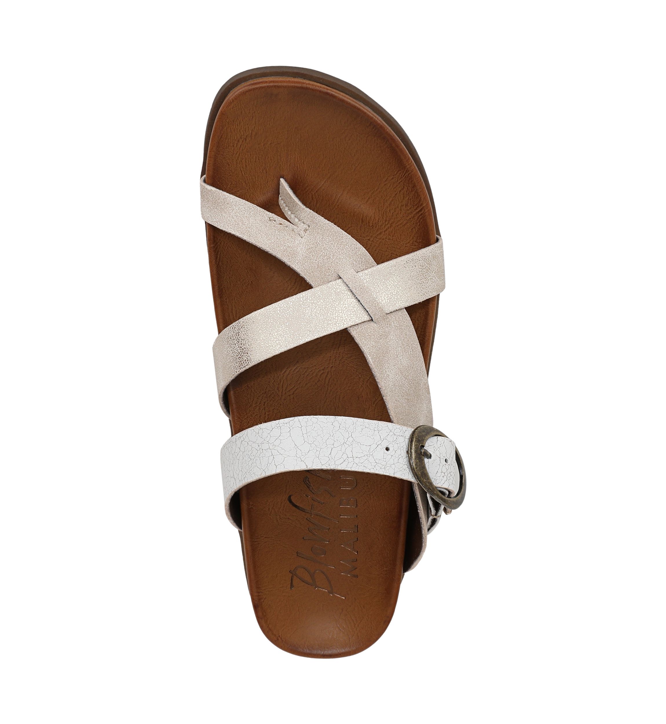 Lilac Buckle Sandals