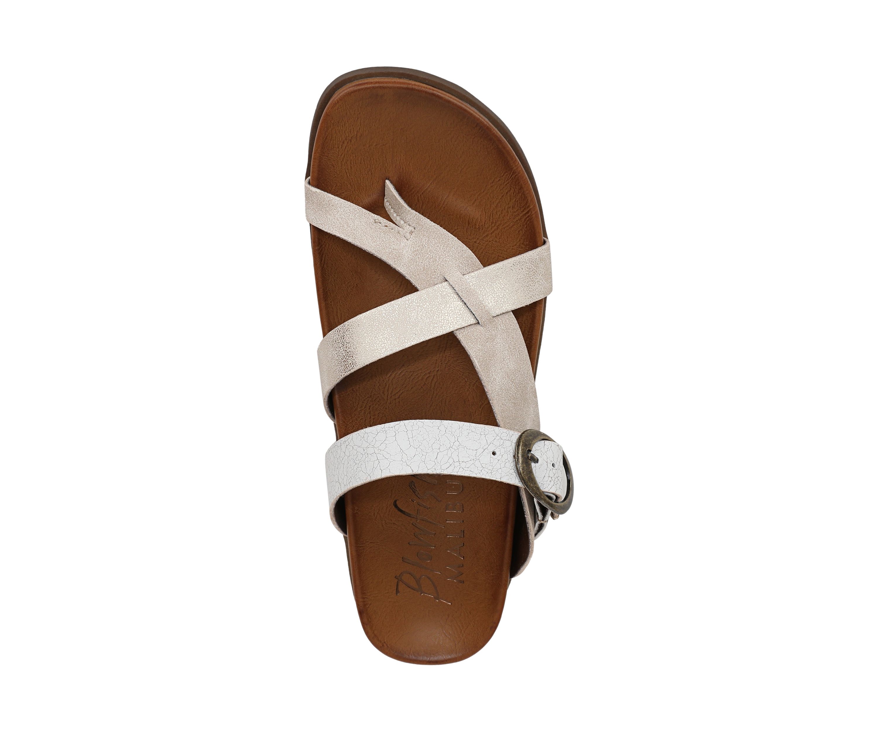 Lilac Buckle Sandals