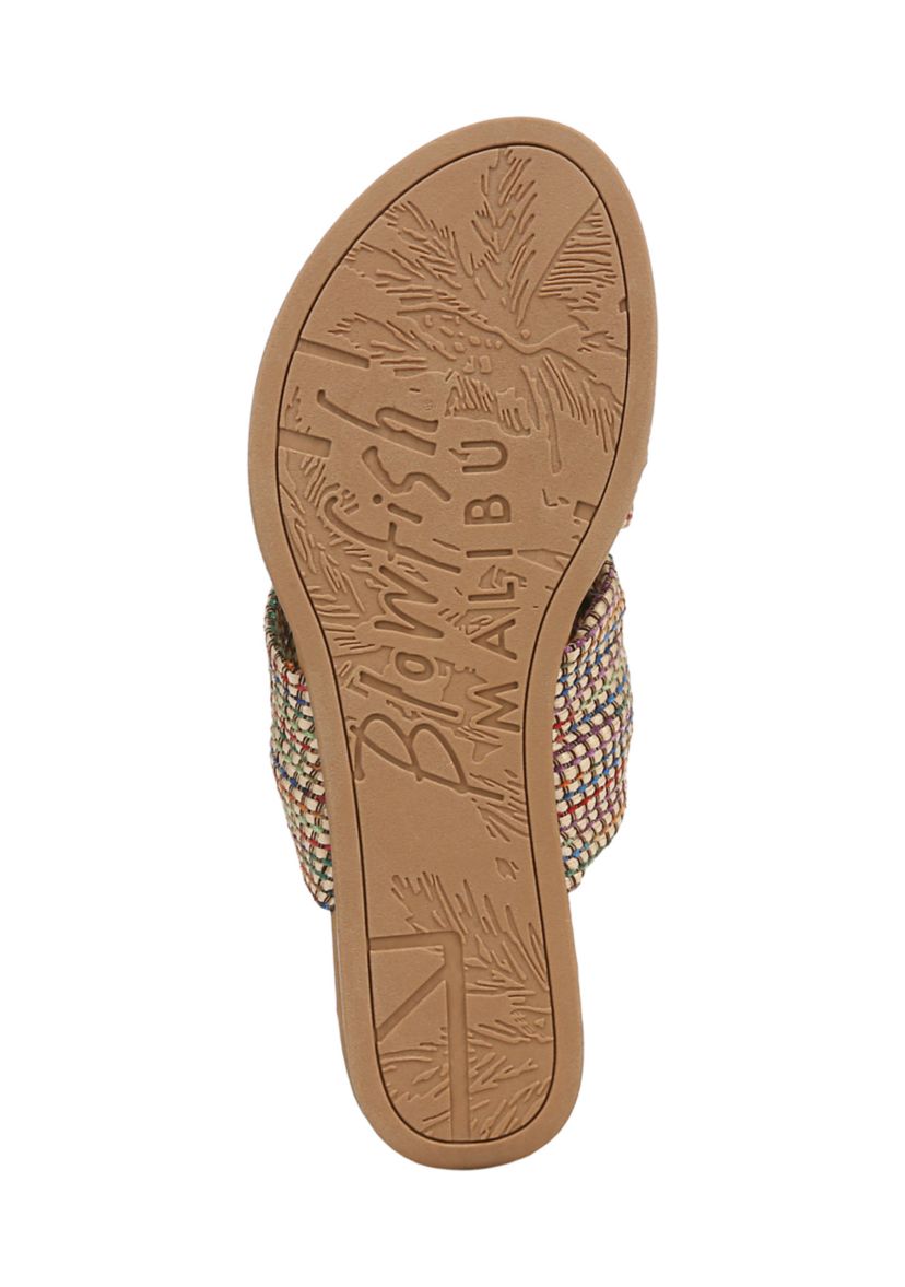 Ashland Knot Multi Color Sandals 