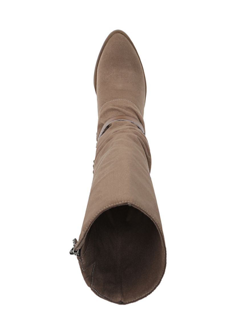 Carey Tall Buckle Boots
