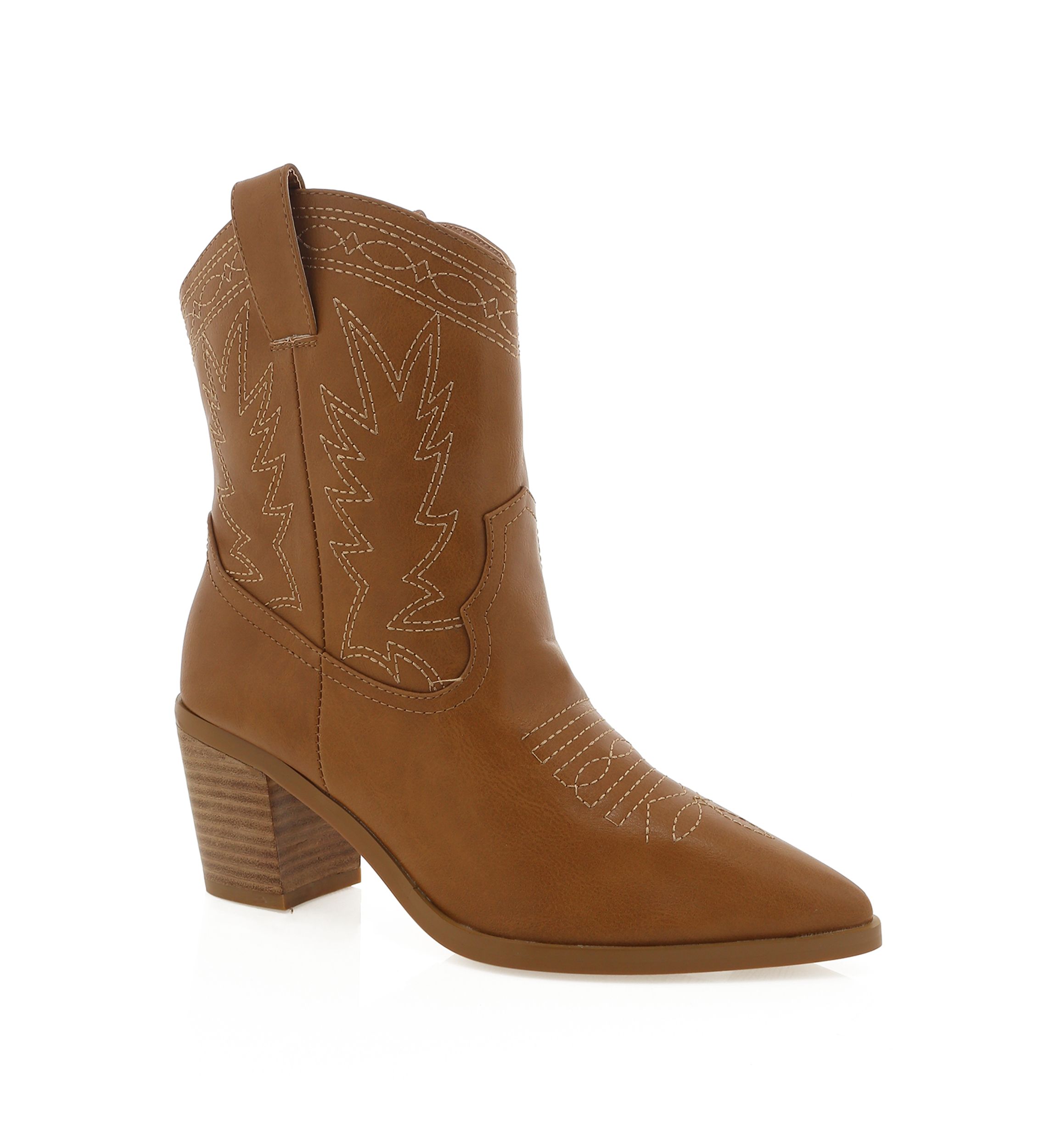 Nayli Western Ankle Boots