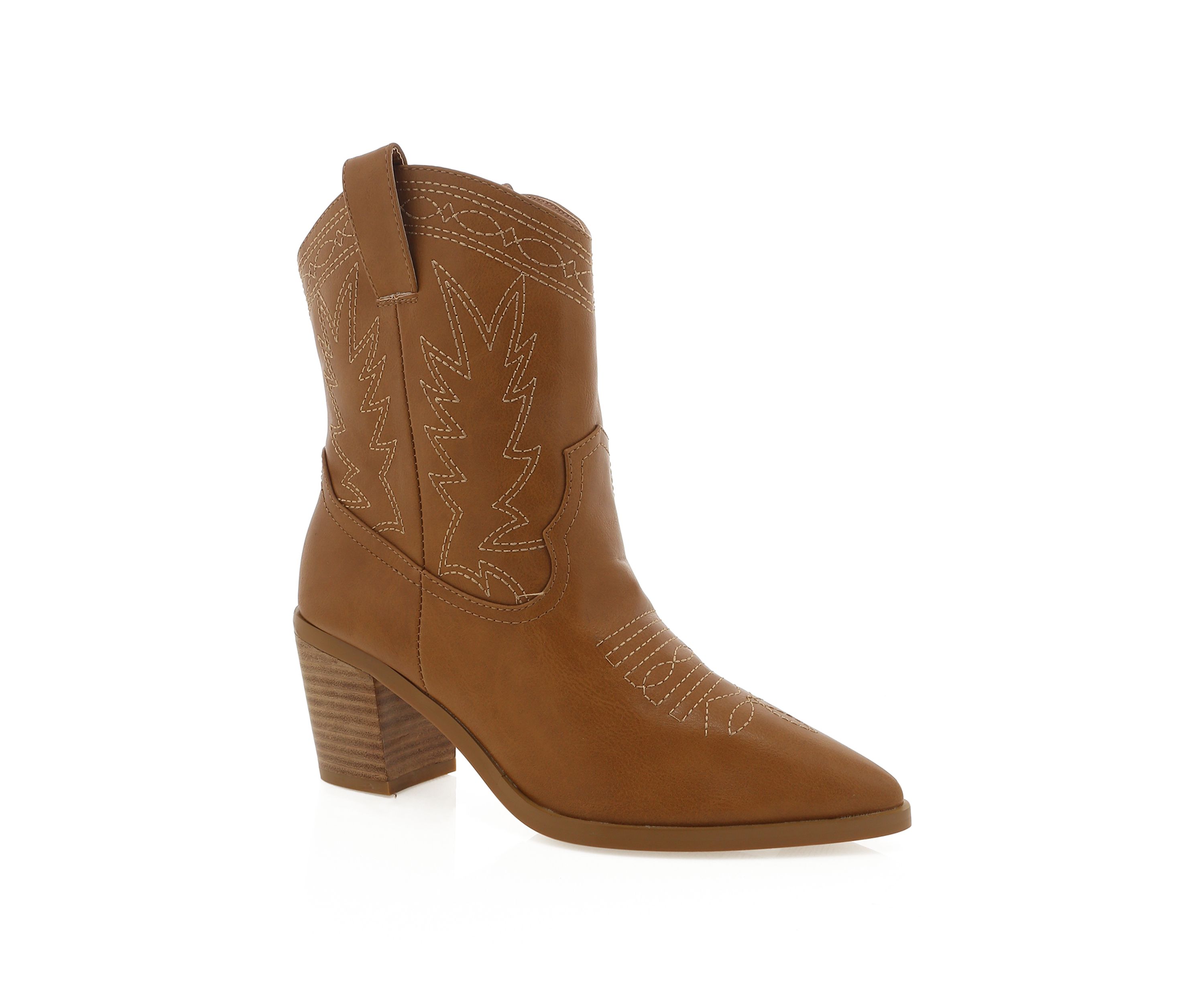 Nayli Western Ankle Boots