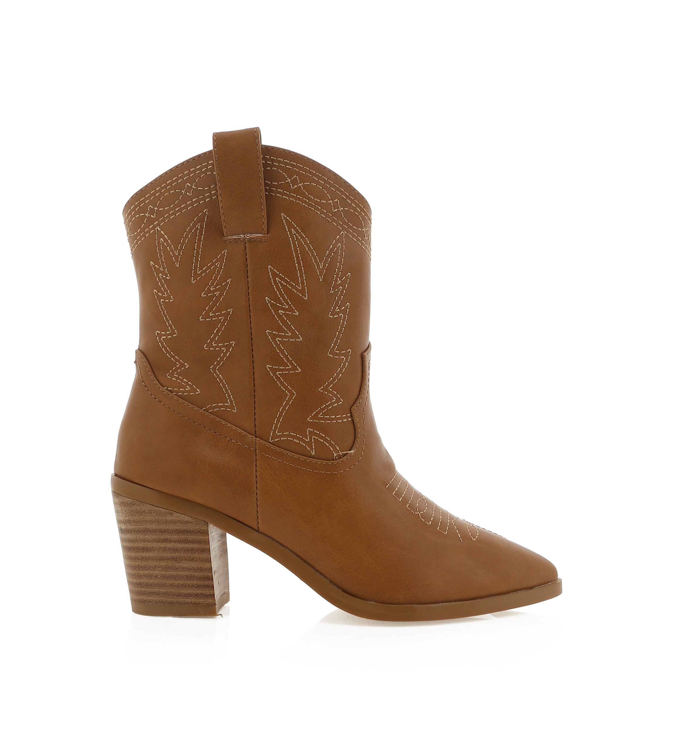 Nayli Western Ankle Boots