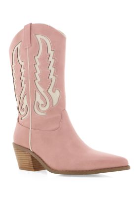 Billini Women's Norva Western Boots, Pink, 8M