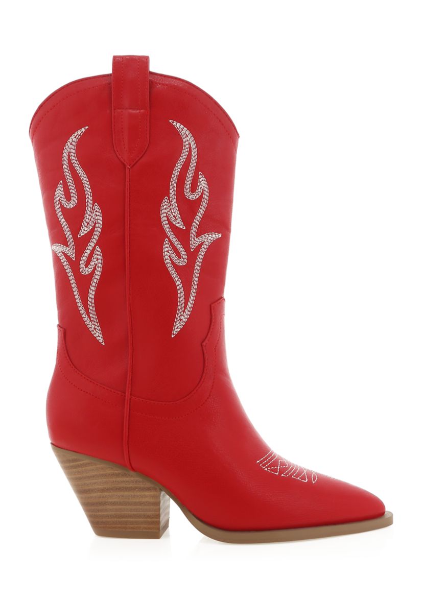 Asha Western Boots