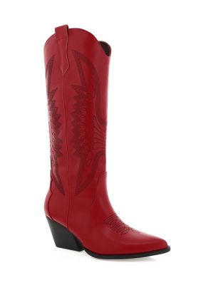 Belk red cowboy boots clearance