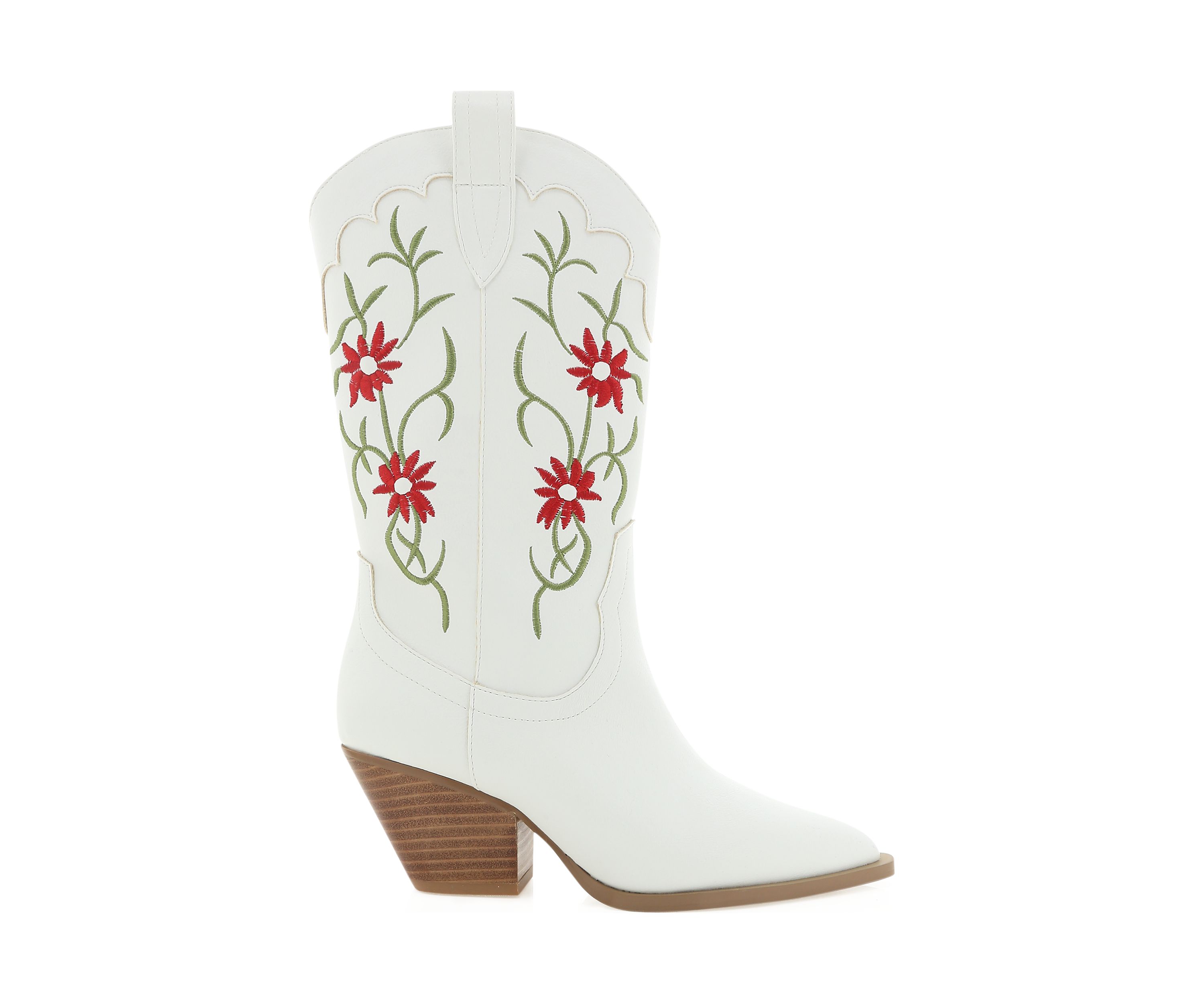 Allison Embroidery Western Boots