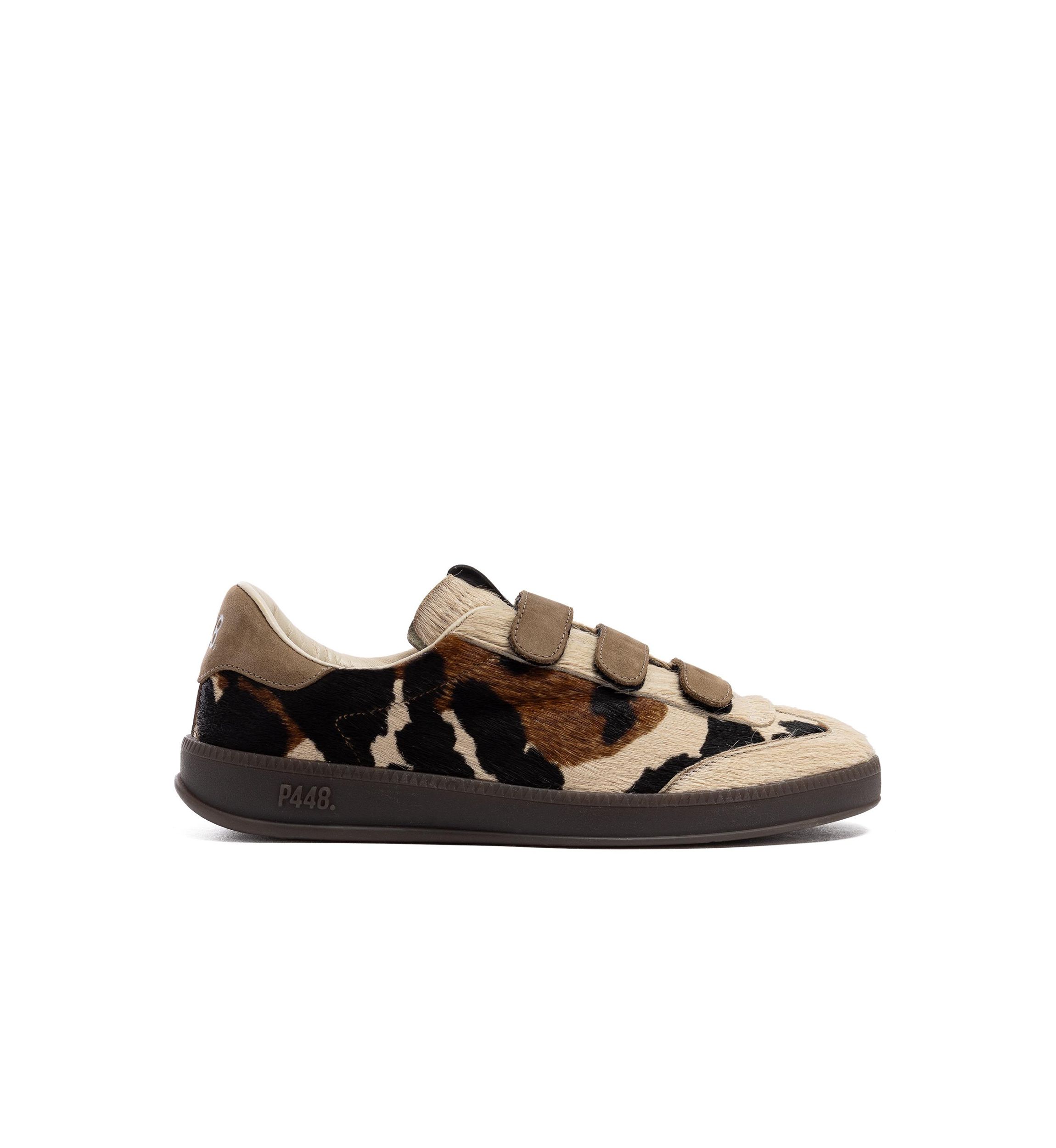 Capri Cow Print Sneakers