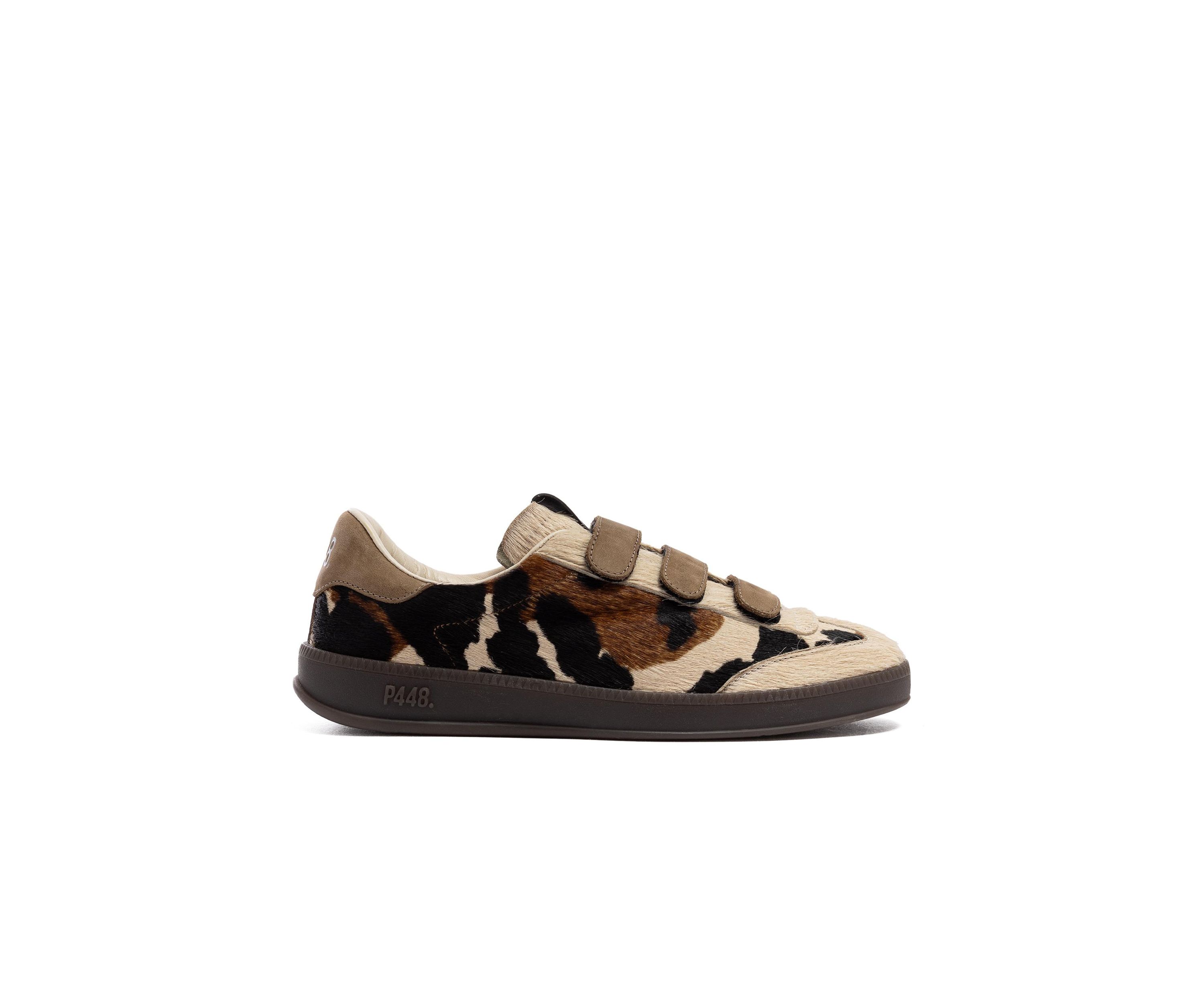 Capri Cow Print Sneakers