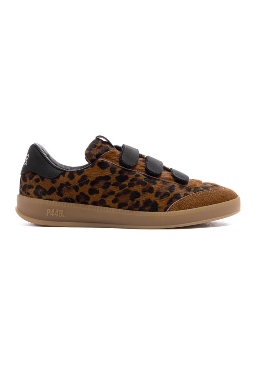 Capri Leopard Print Sneakers