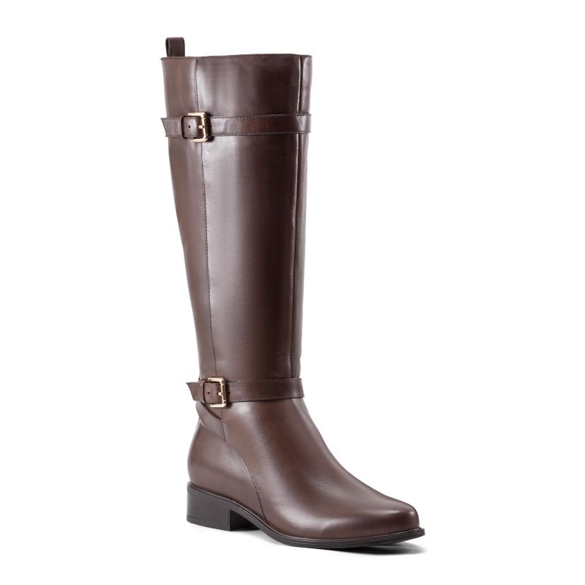 Harper Wide Calf Tall Shaft Casual Boots