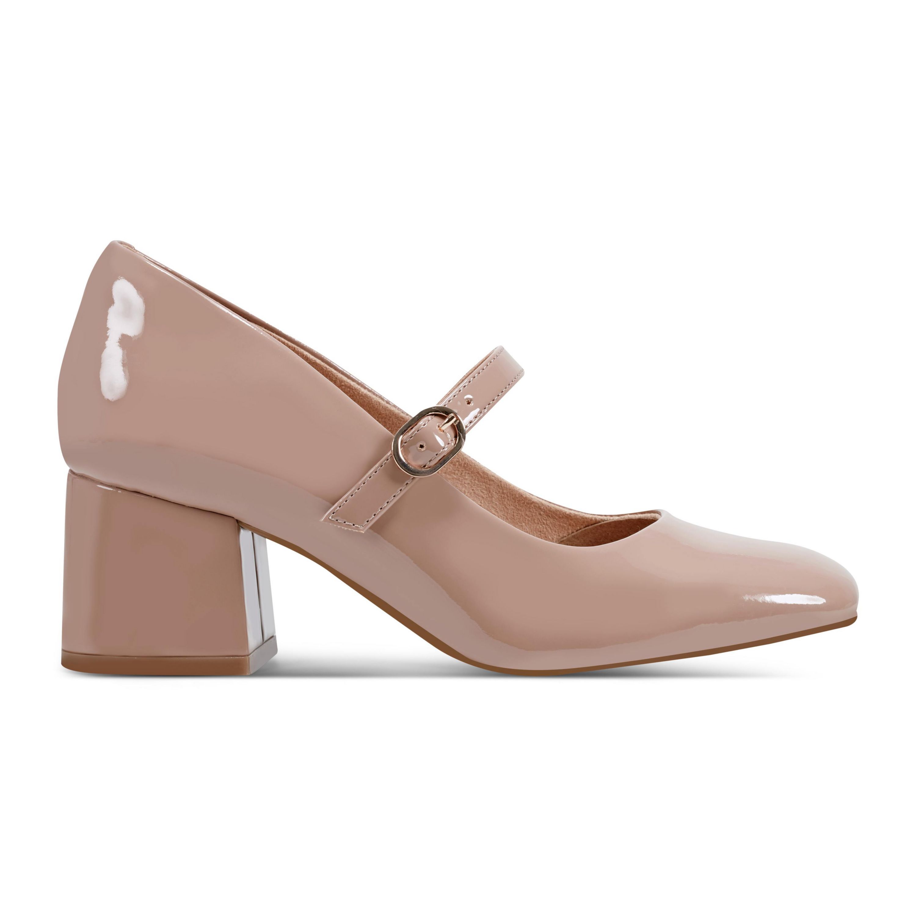 Xena Block Heel Mary Jane Dress Pumps