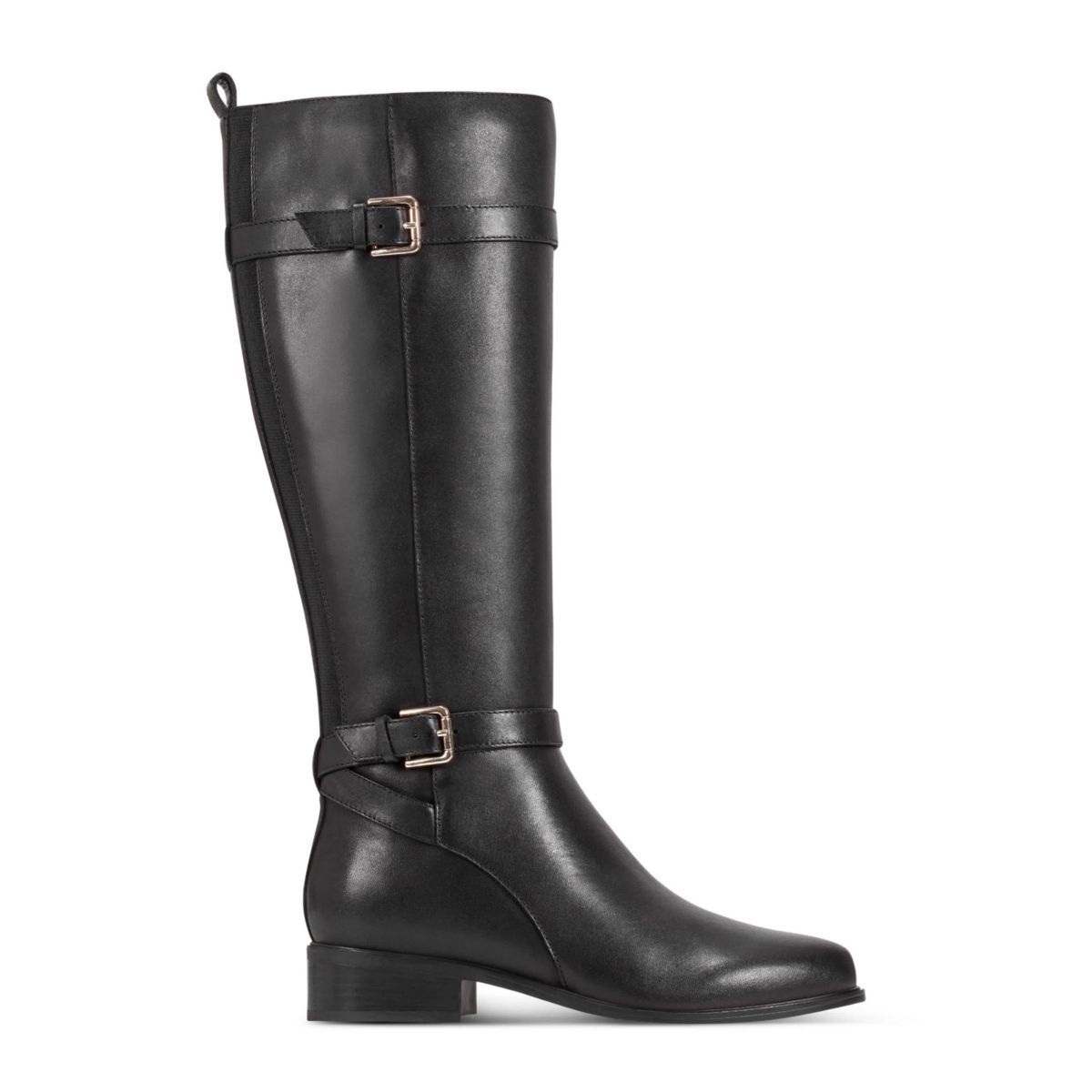 Harper Almond Toe Tall Shaft Casual Boots