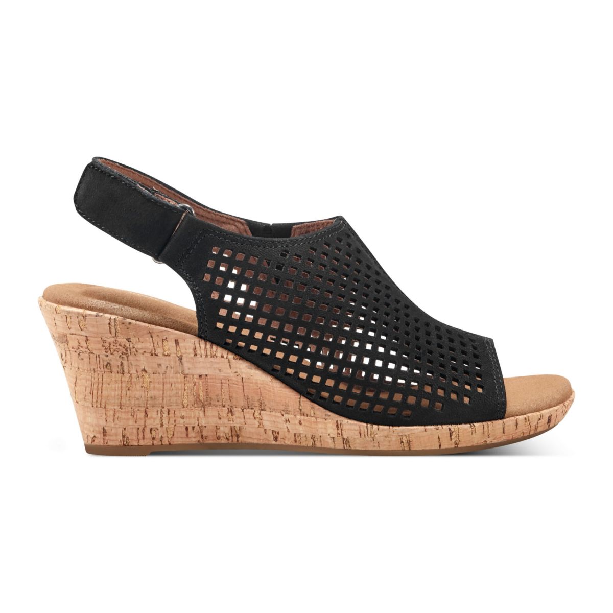 Briah Perforated Slingback Sandals