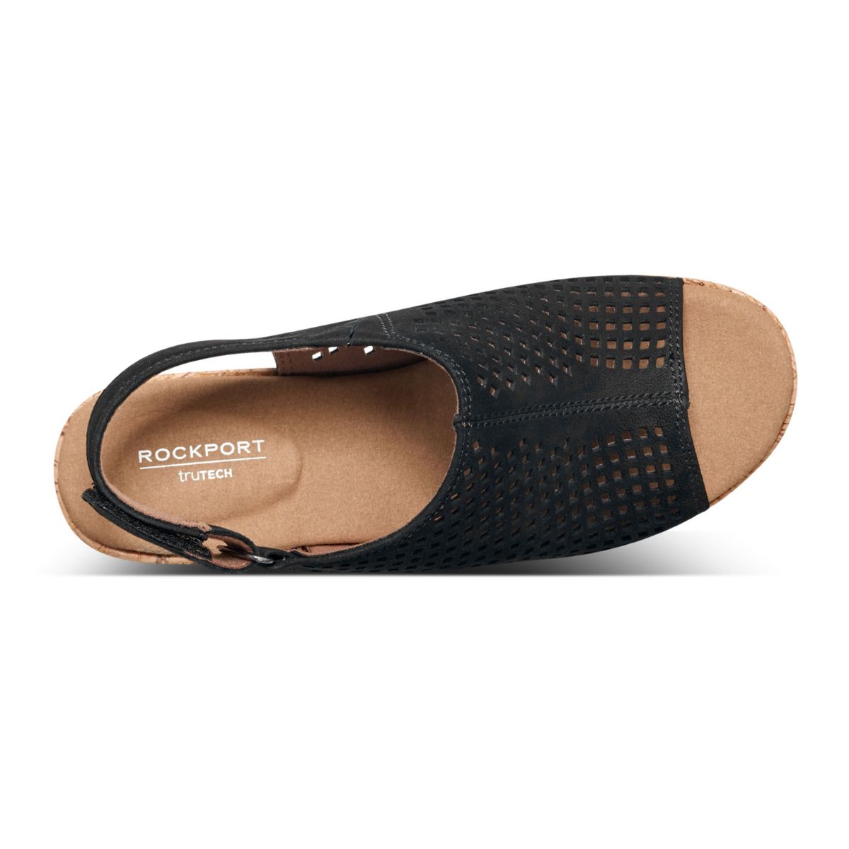 Briah Perforated Slingback Sandals