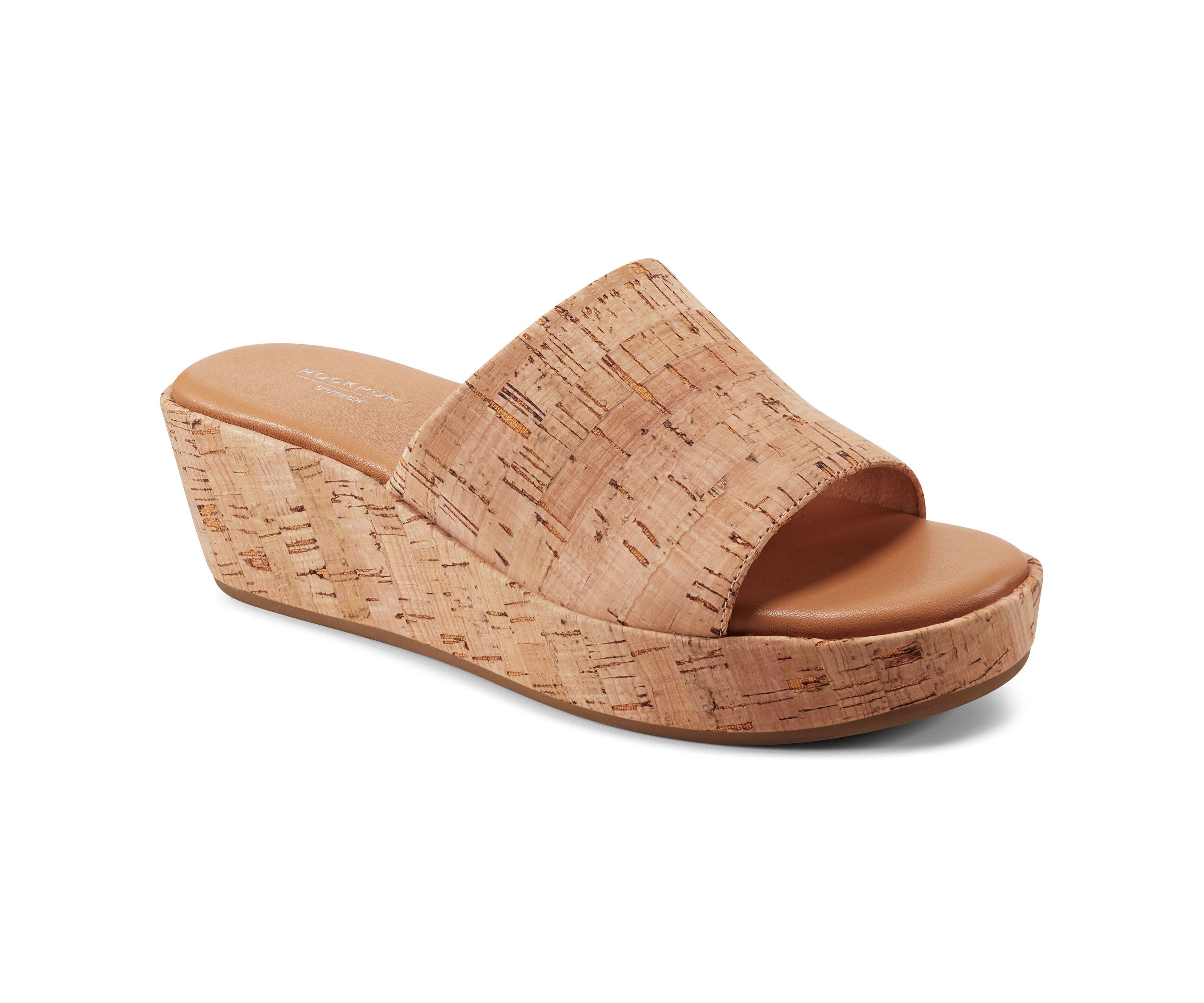 Aubriella Slide Wedge Sandals