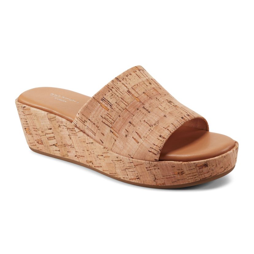Aubriella Slide Wedge Sandals