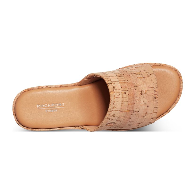 Aubriella Slide Wedge Sandals