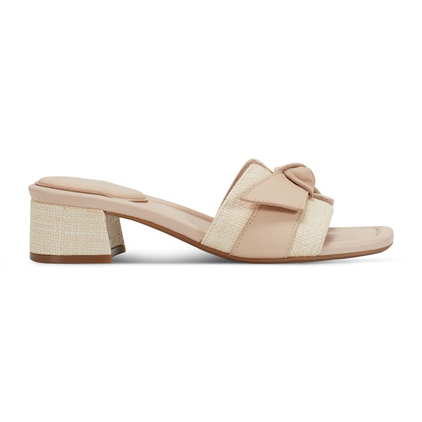 Carsie Square Toe Slip-on Dress Sandals