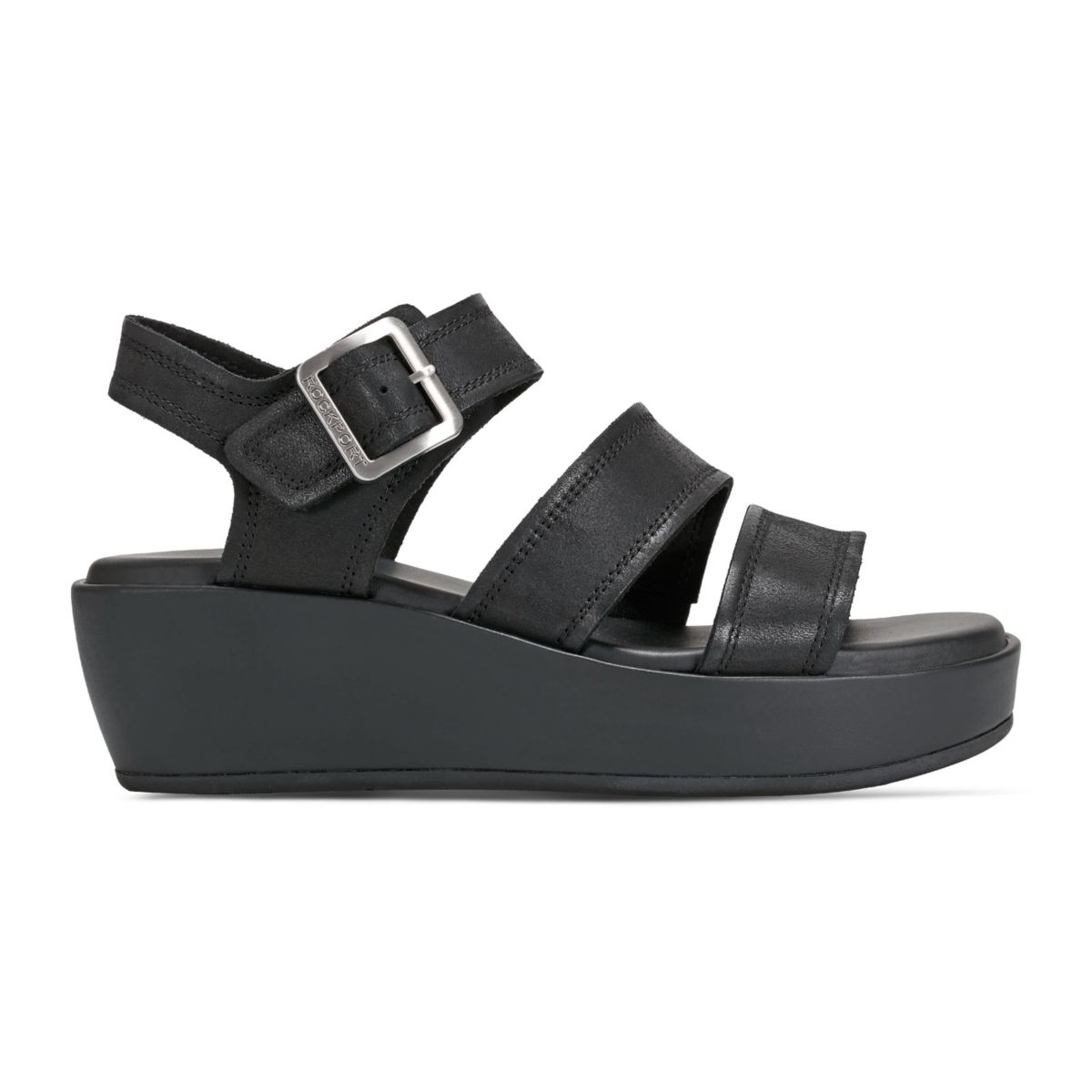 Anala Strappy Open Toe Casual Wedge Sandals
