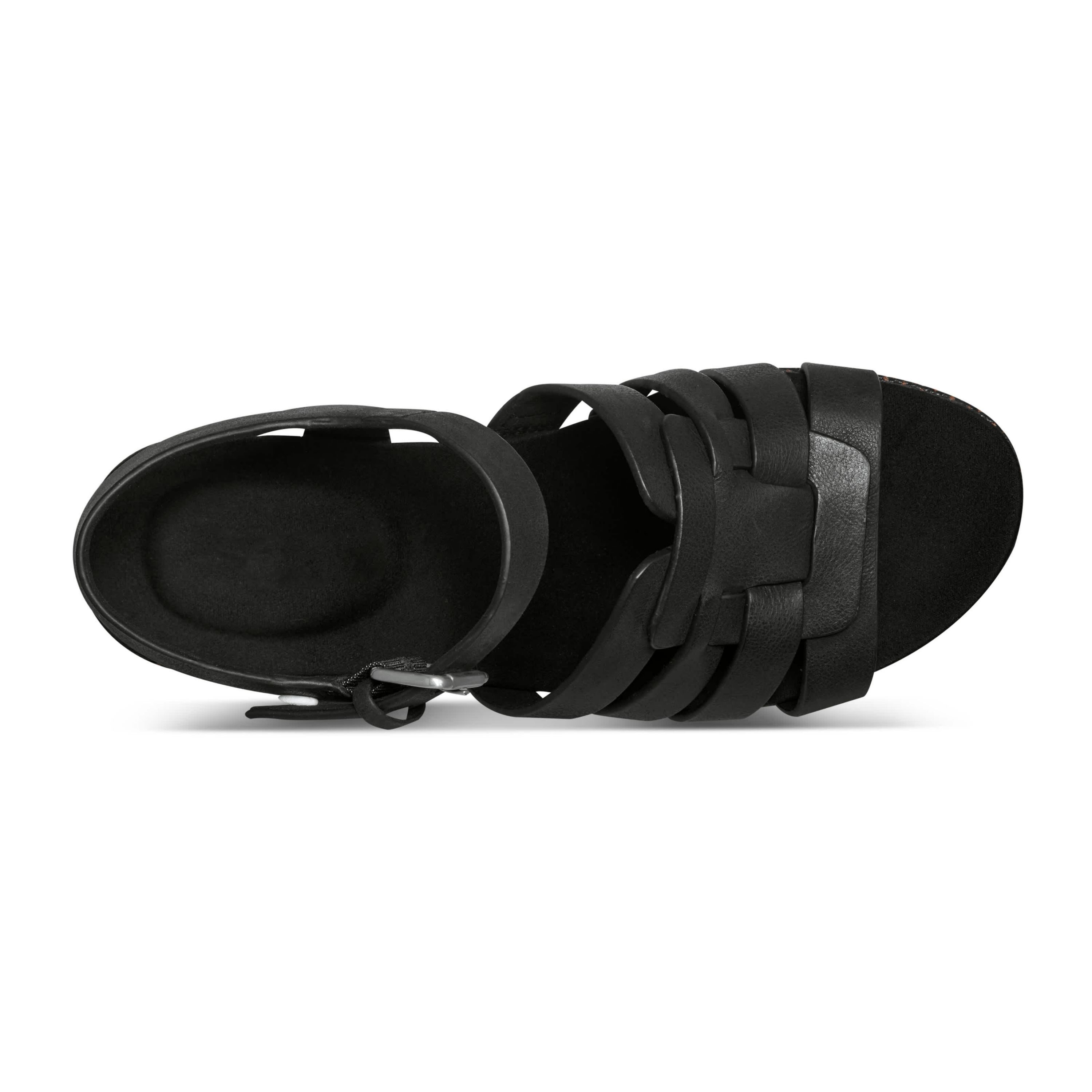 Bessa Open Toe Strappy Casual Wedge Sandals