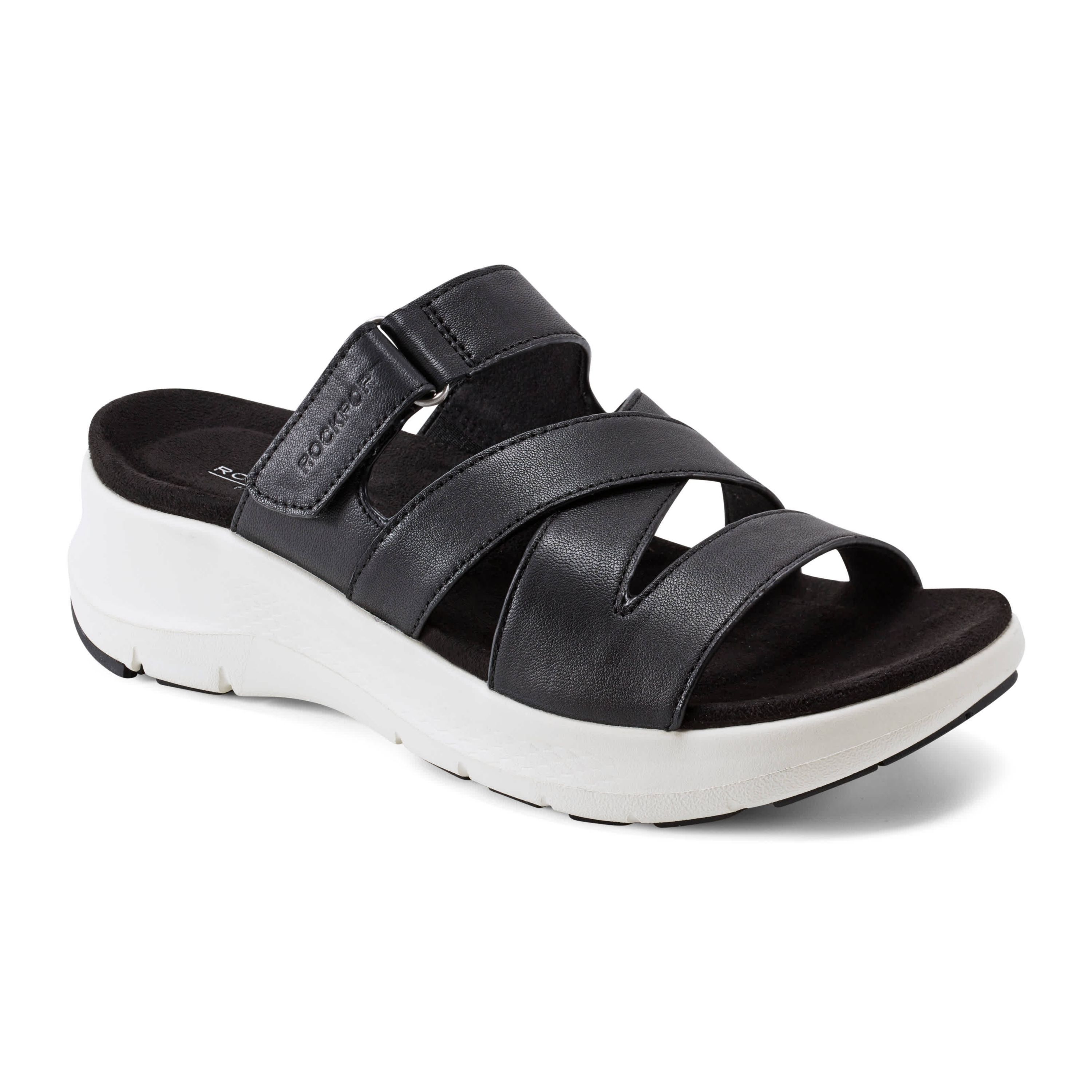 Qwyn Slip-on Open Toe Strappy Casual Sandals