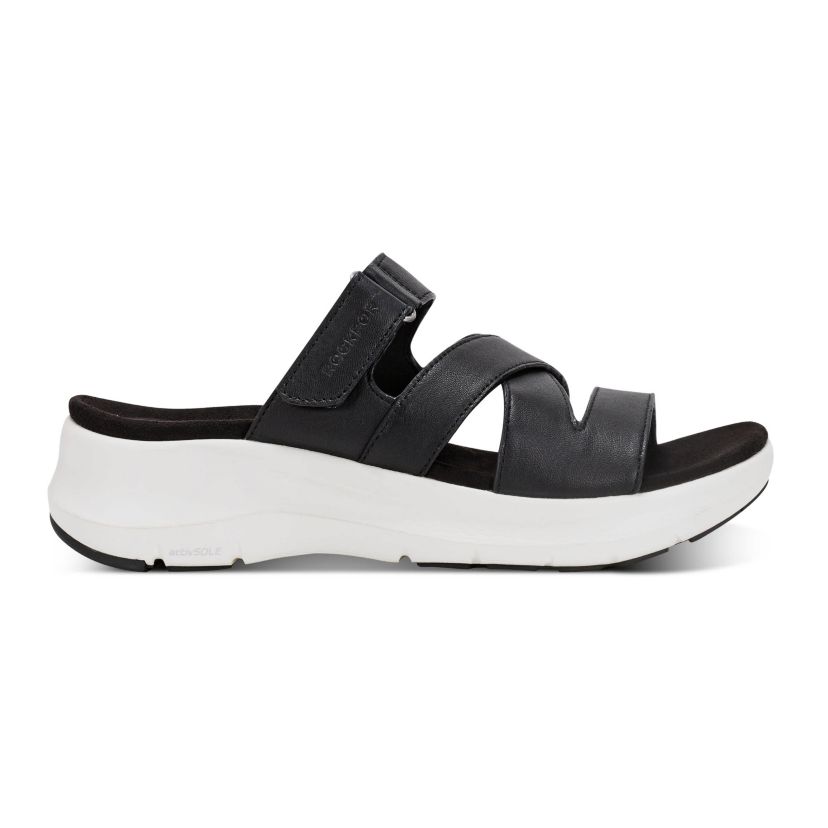 Qwyn Slip-on Open Toe Strappy Casual Sandals
