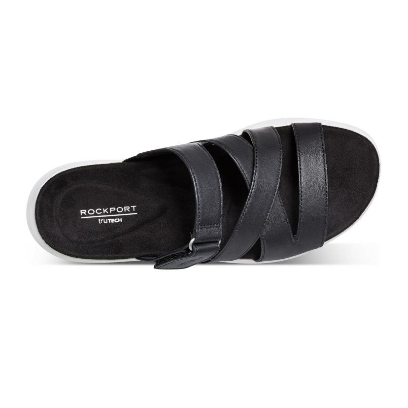 Qwyn Slip-on Open Toe Strappy Casual Sandals