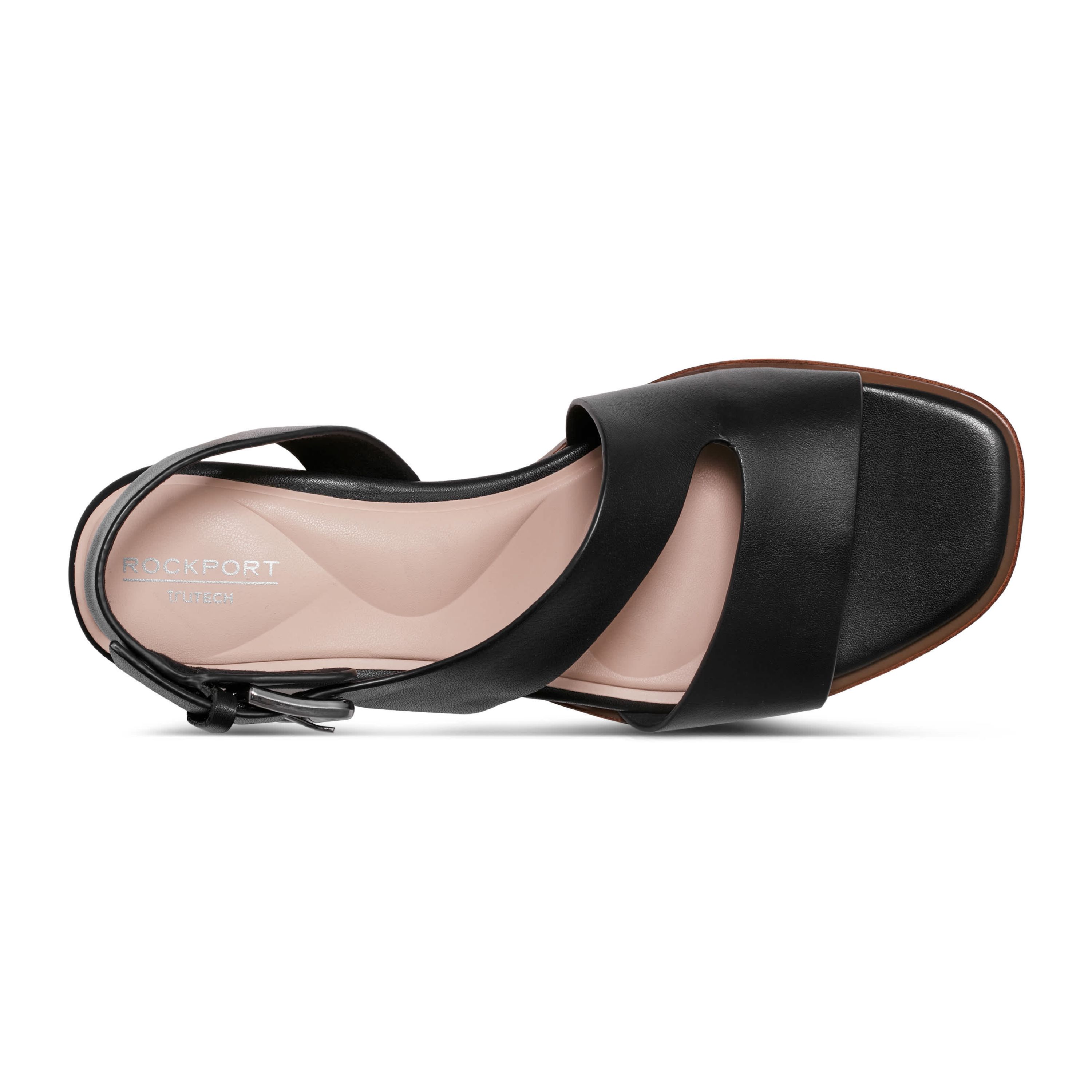 Hennly Block Heel Square Toe Dress Sandals