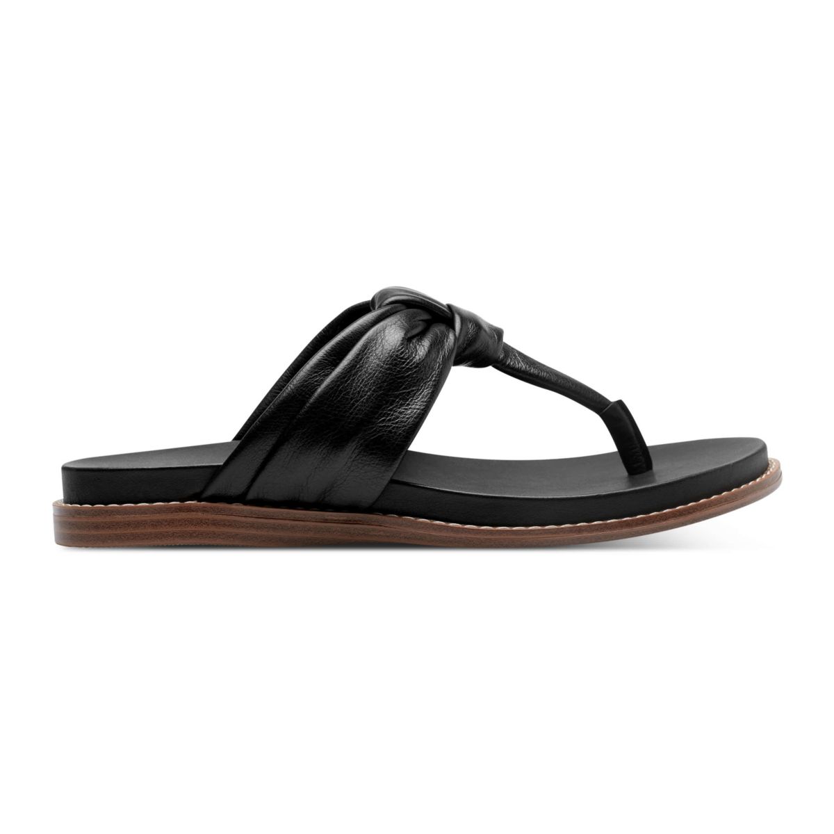 Osarra Open Toe Thong Casual Flat Sandals