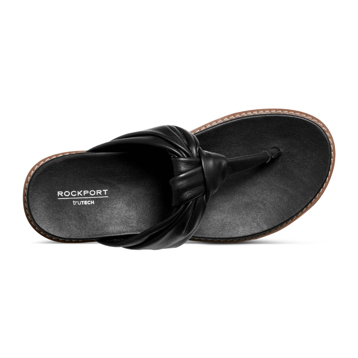 Osarra Open Toe Thong Casual Flat Sandals