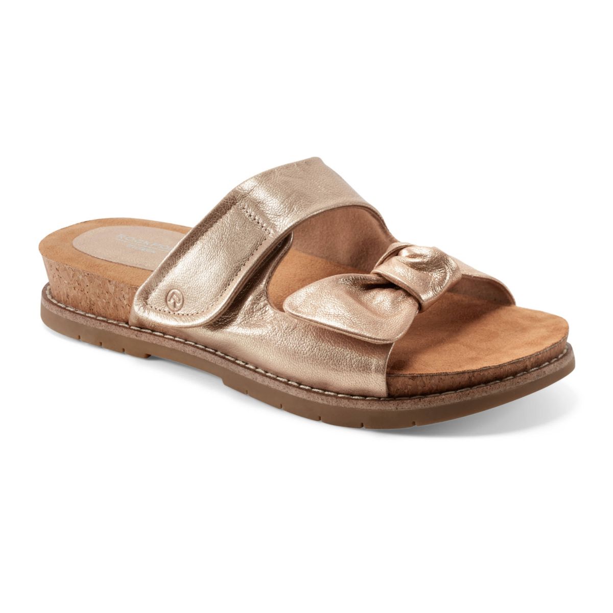 Zova Slip-on Open Toe Flat Casual Sandals