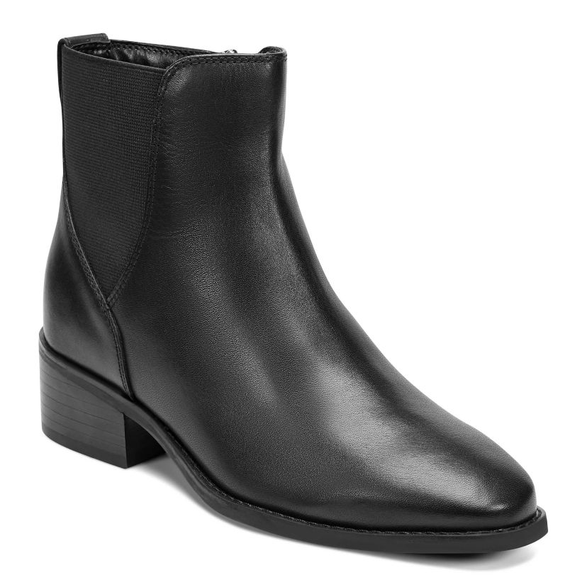 Piper Dress Plain Toe Side Gore Booties