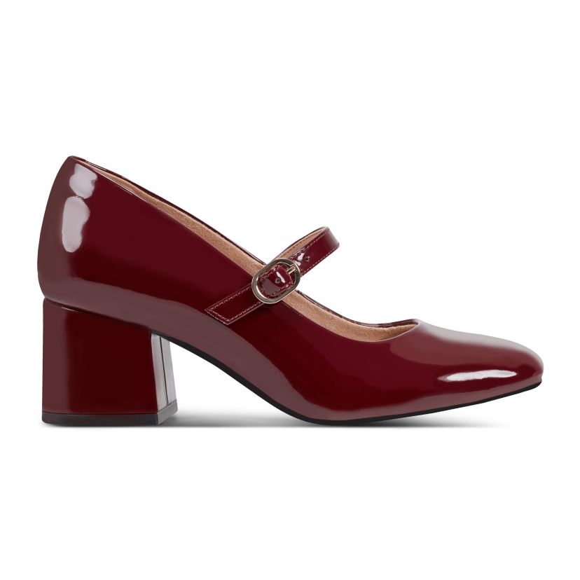 Xena Block Heel Mary Jane Dress Pumps