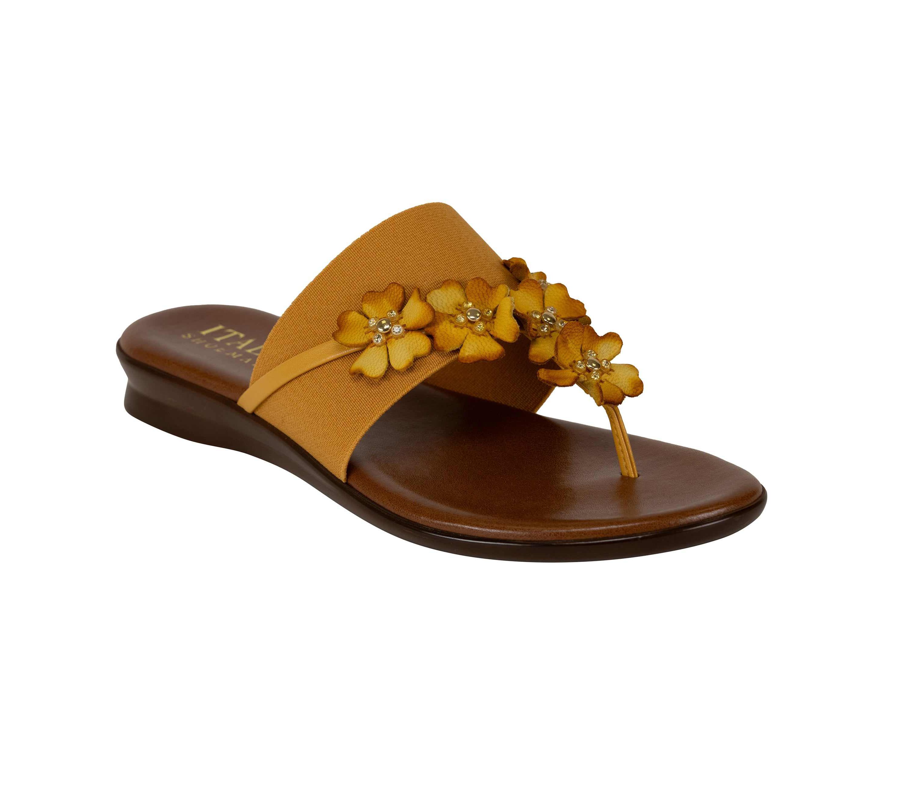 Ayelen Elastic Floral Sandal