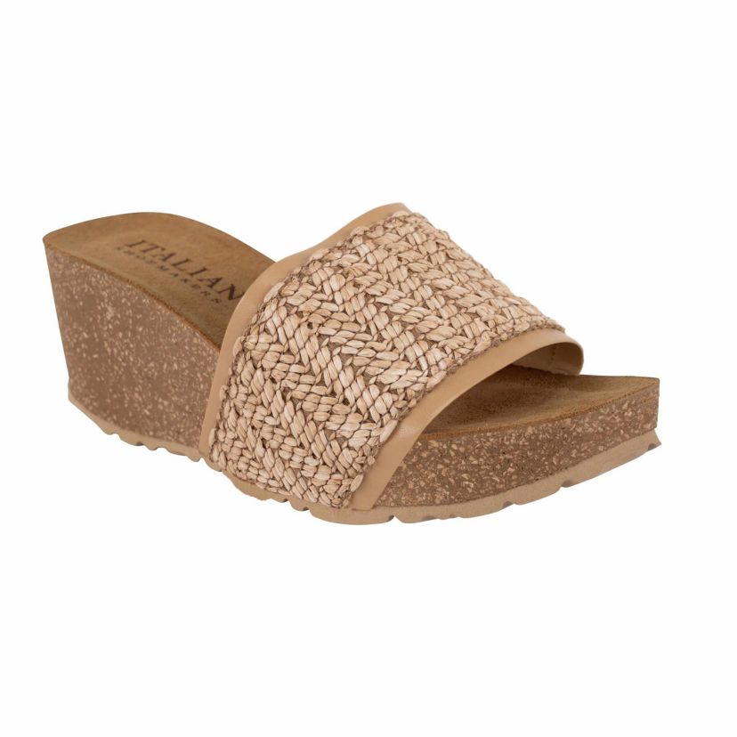 Ibbie Slide Footbed Wedge