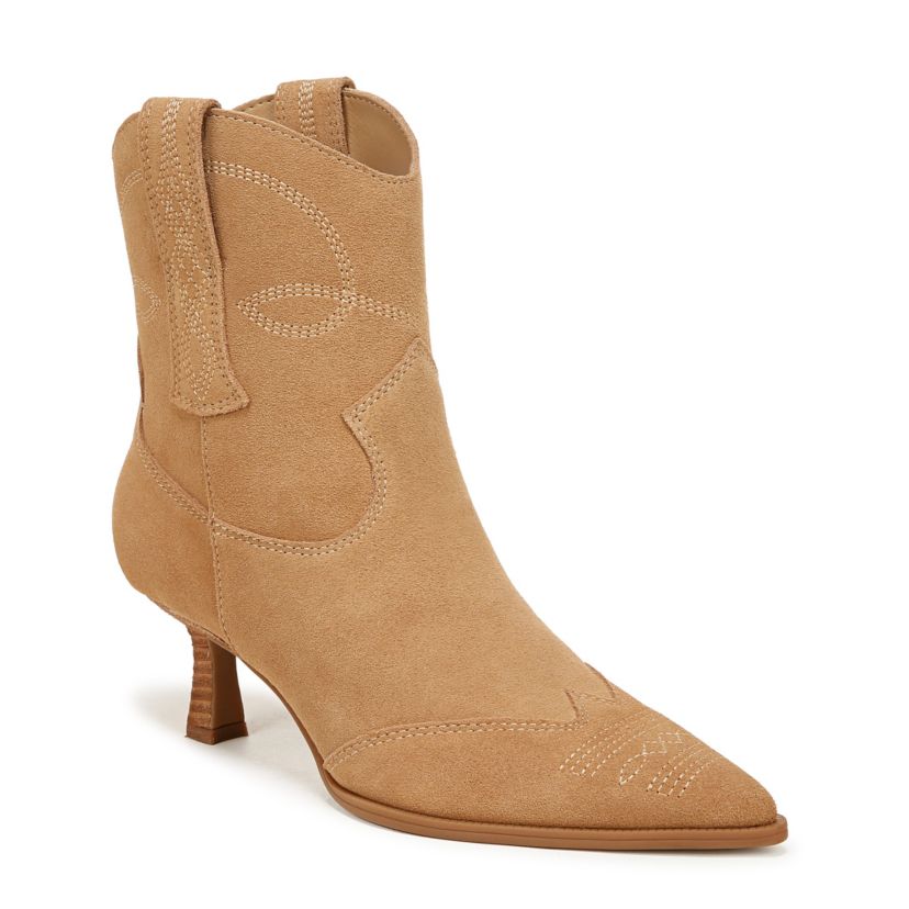 Yolanda Western Heel Bootie