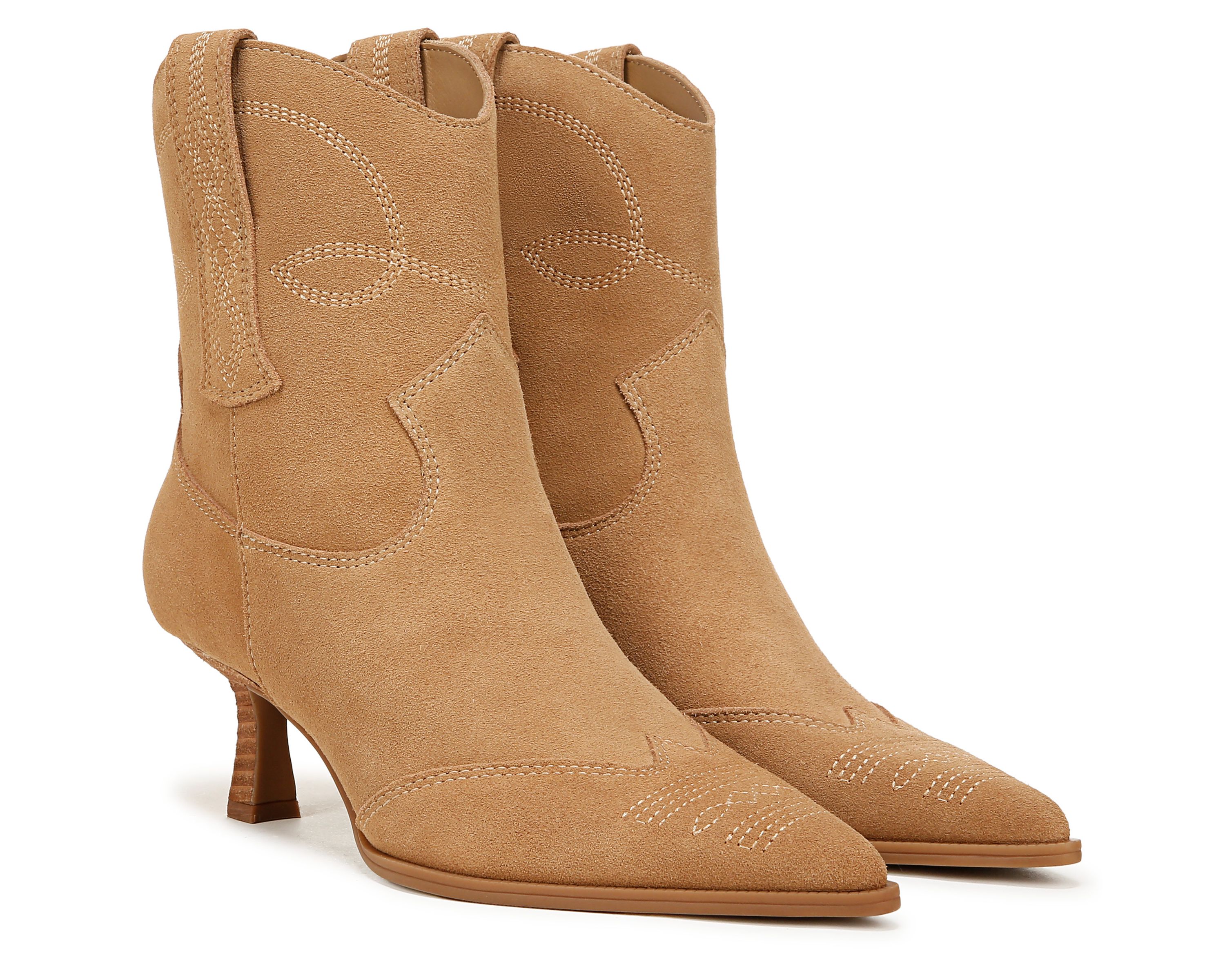 Yolanda Western Heel Bootie
