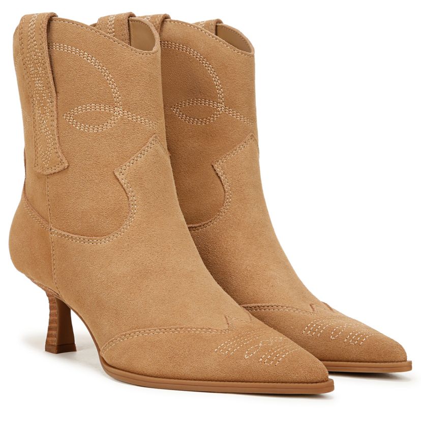 Yolanda Western Heel Bootie