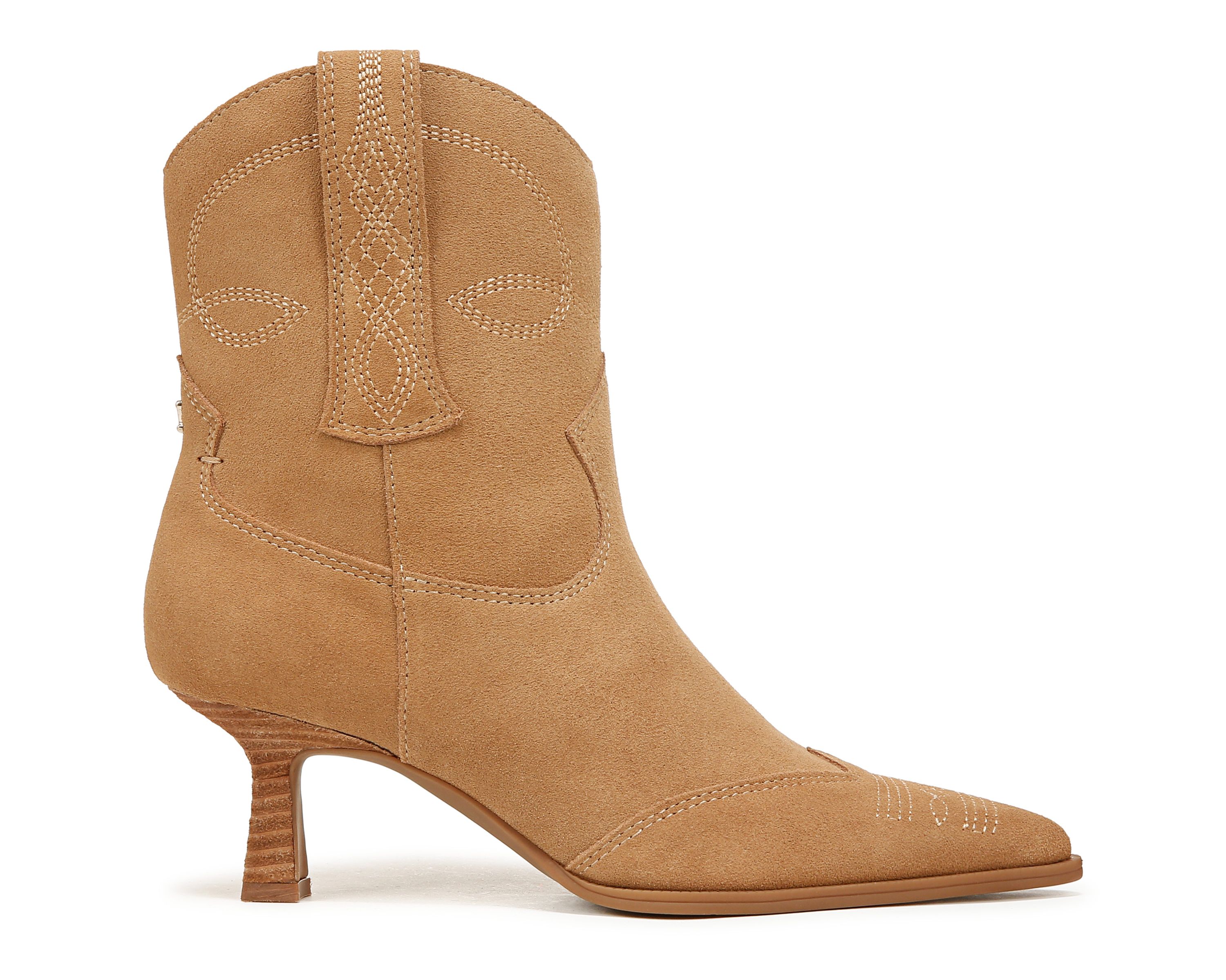 Yolanda Western Heel Bootie