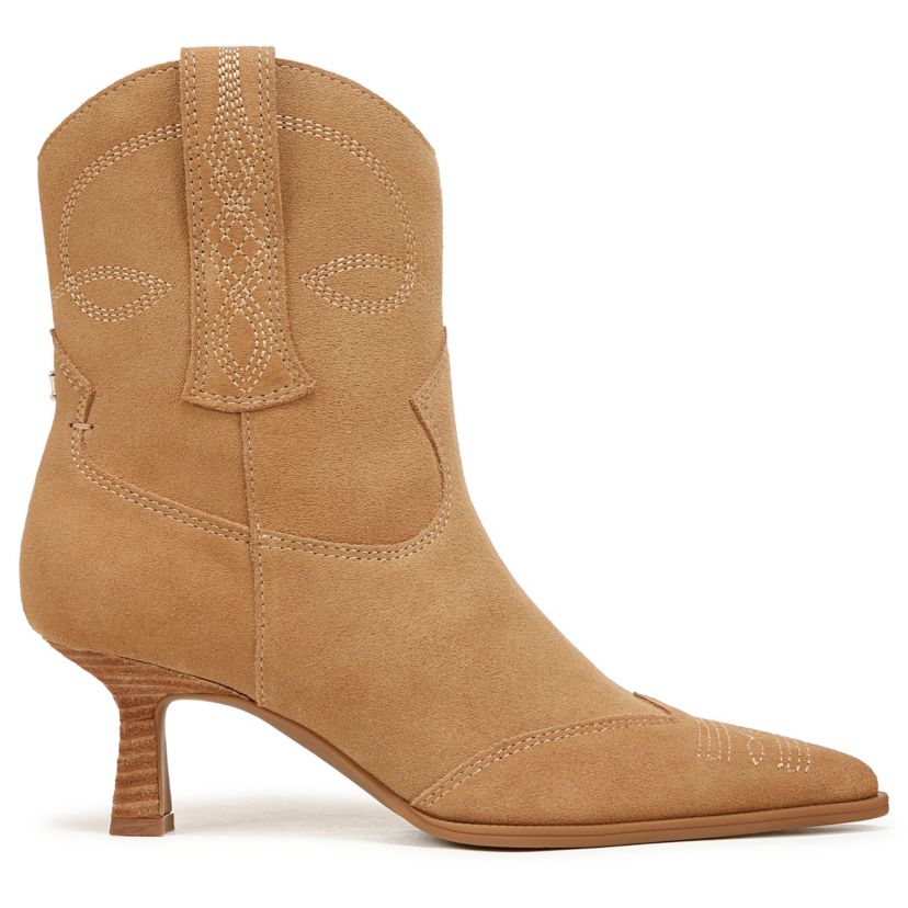 Yolanda Western Heel Bootie
