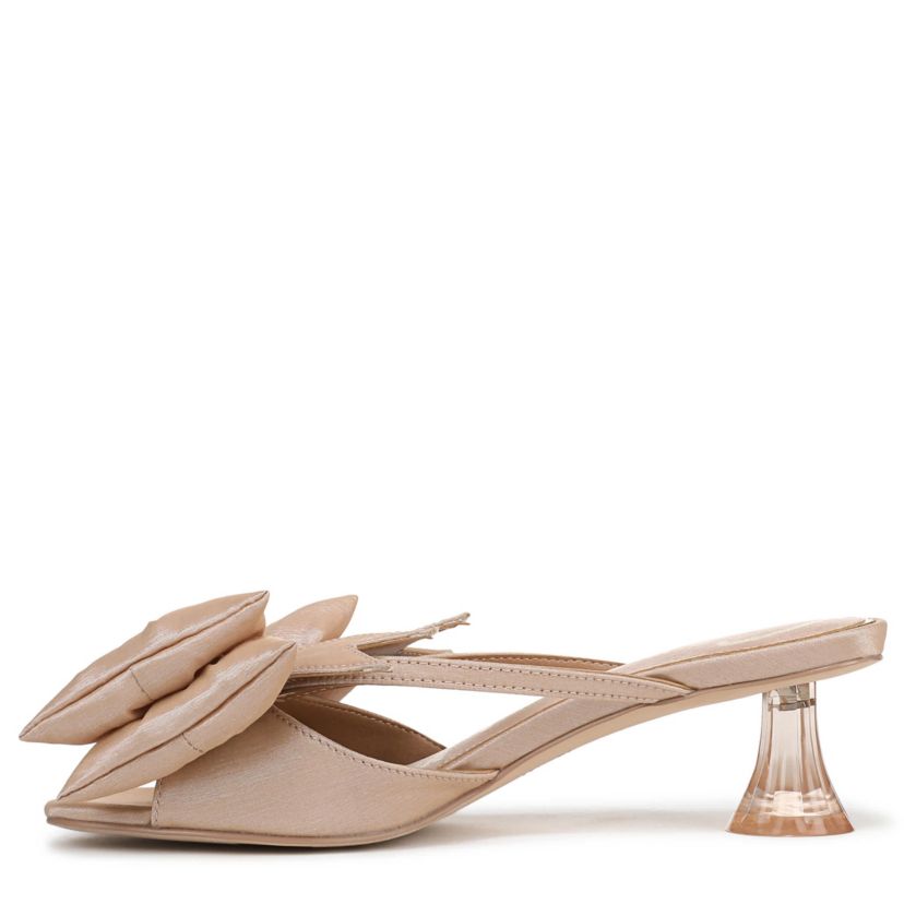 Natalina Kitten Heel Mule