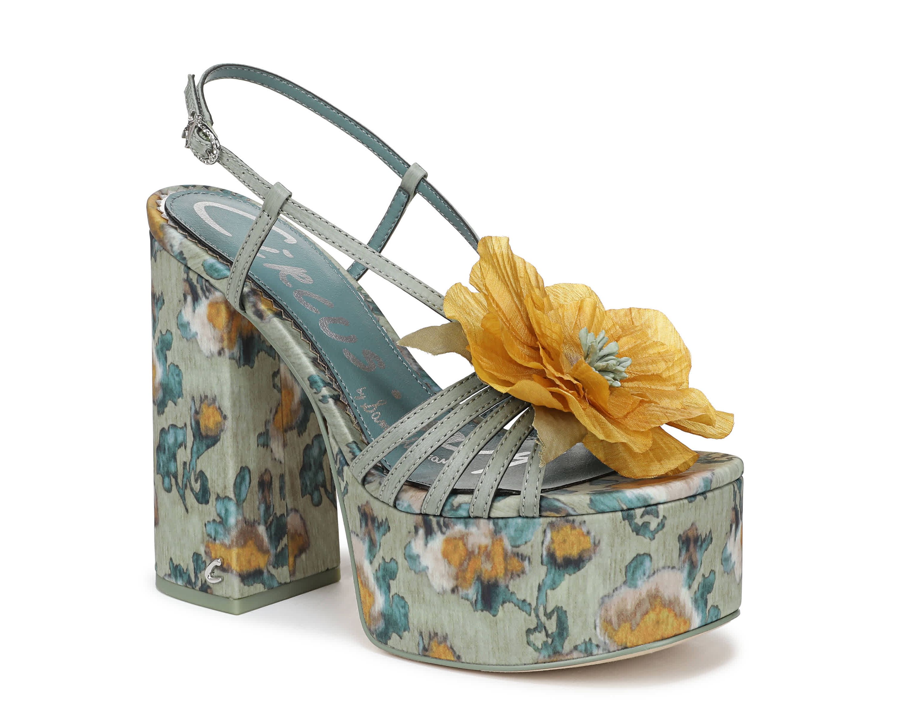 Siena Flower Platform Heel
