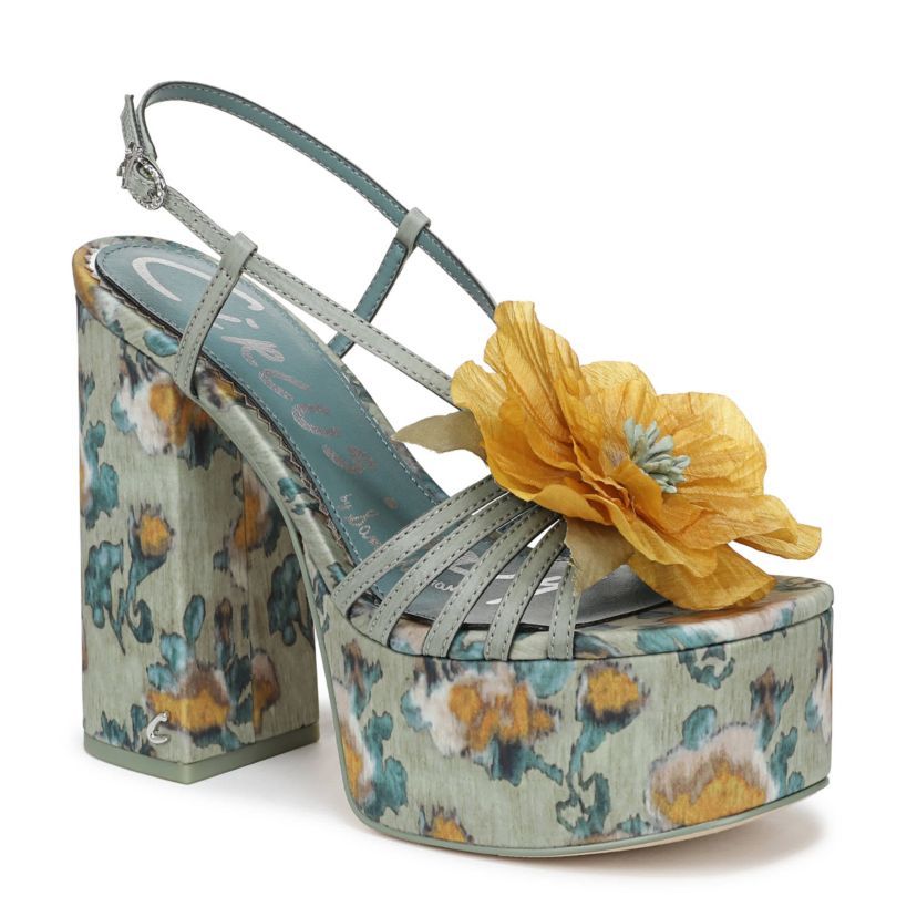 Siena Flower Platform Heel