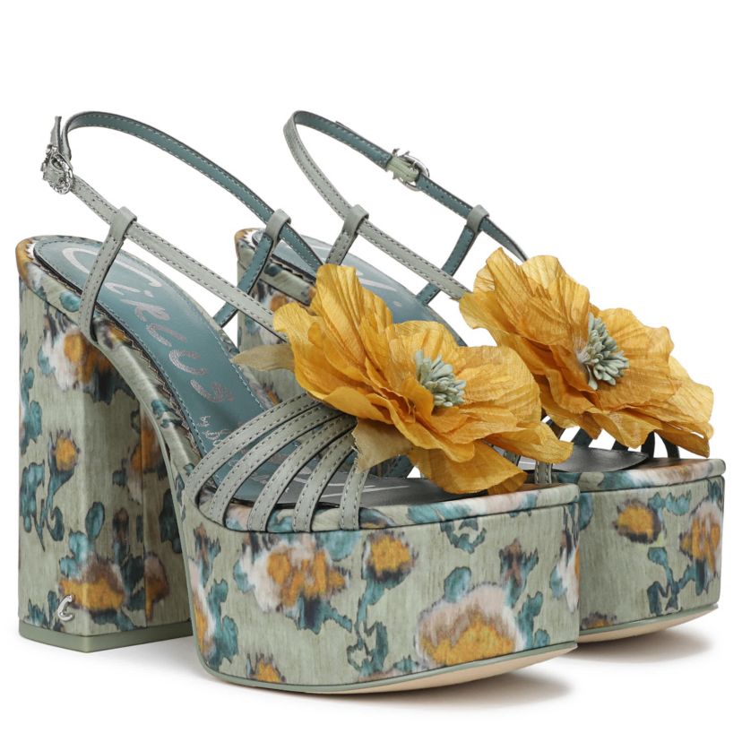 Siena Flower Platform Heel